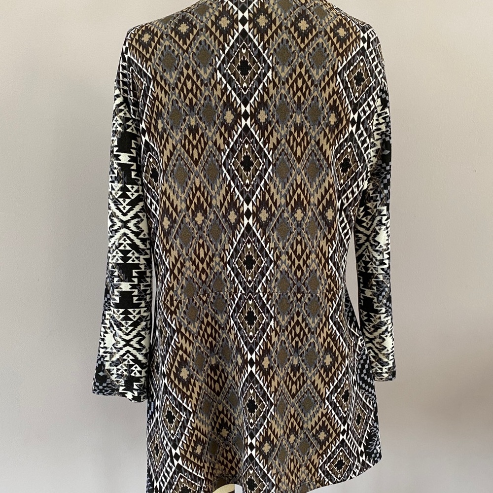 Lightweight Polyester Cardigan Jacket - image 4